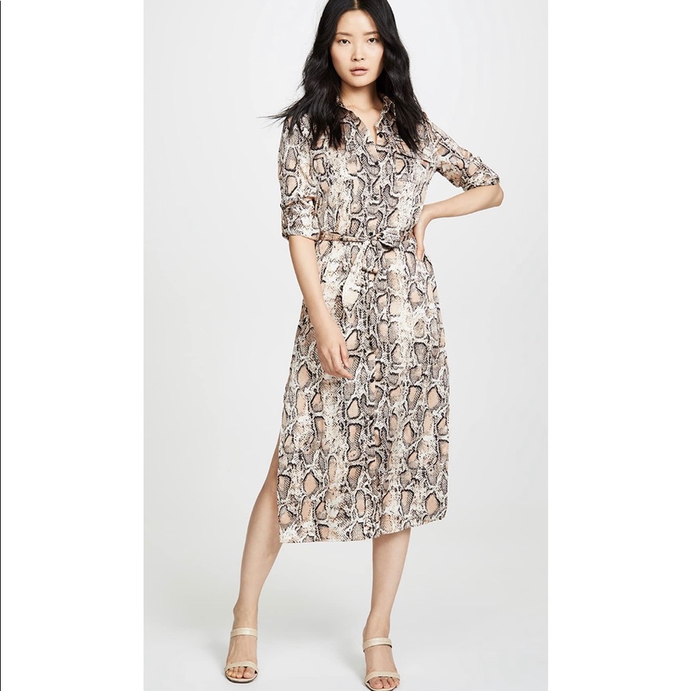 BB Dakota Printed Shirtdress Size XS